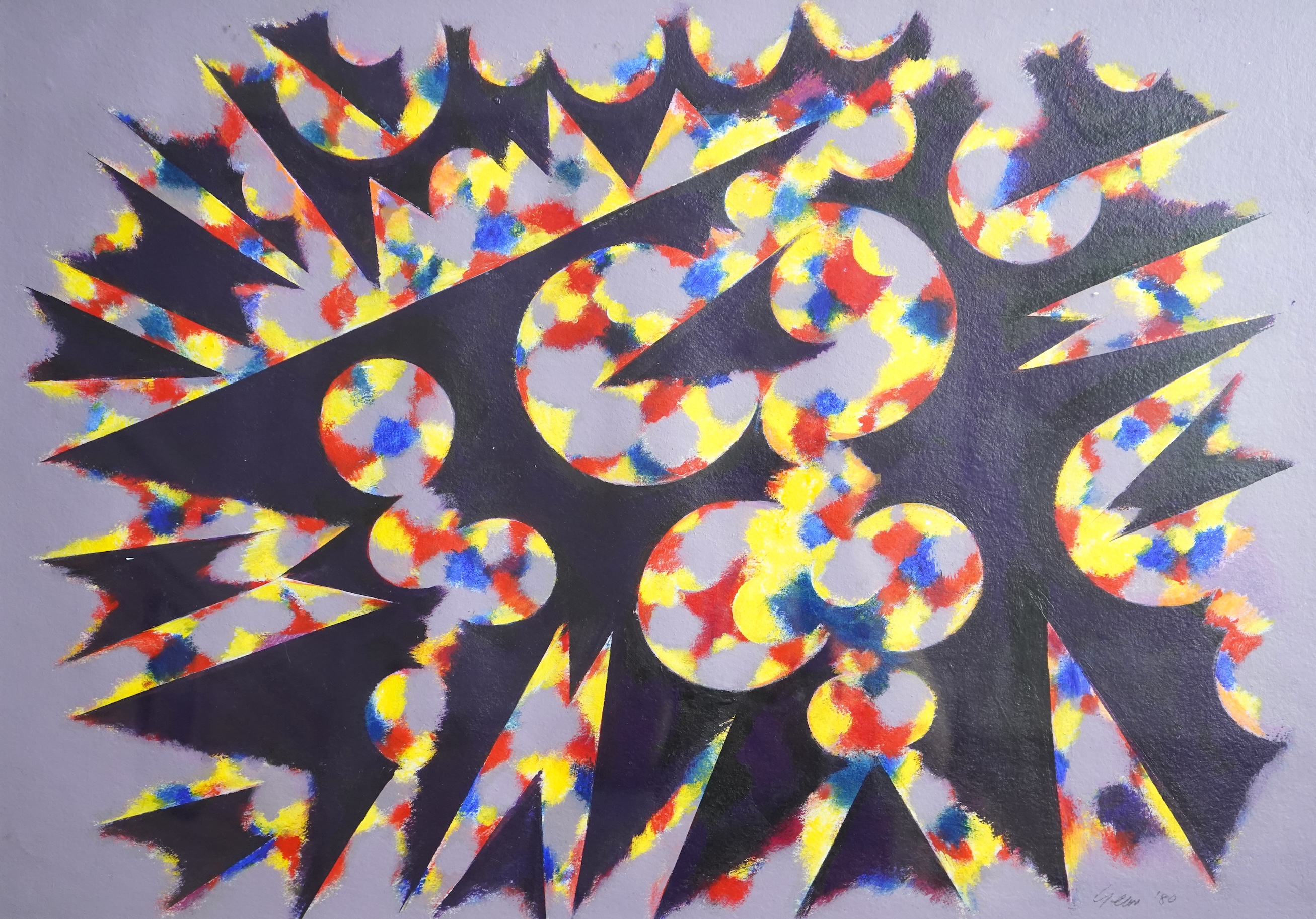 William Gear RA RBSA, 1915-1997, 'Untitled, Feb 1980'